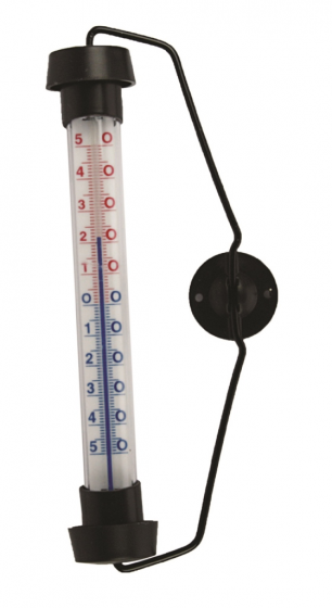 Raamthermometer 19cm kunststof