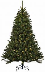 Kerstboom Kingston LED H215 D140 cm