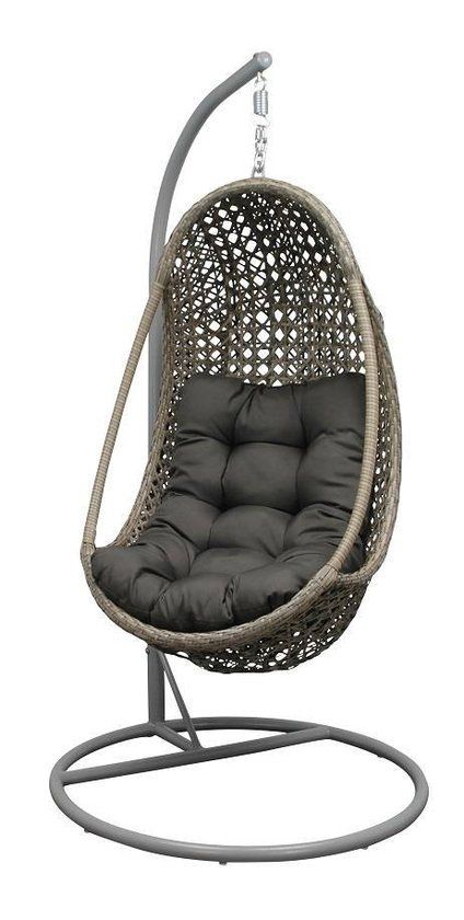 Cadeau Uithoudingsvermogen Heiligdom Hangstoel Egg Chair Funny Sand