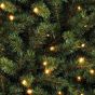 Kerstboom Kingston LED H215 D140 cm